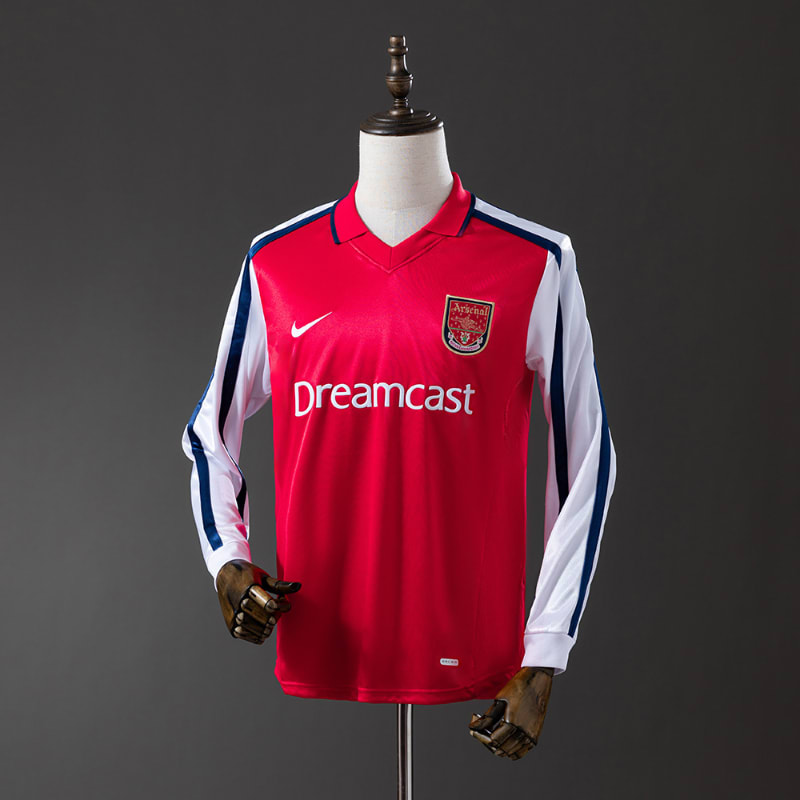 Arsenal 01-02 manga larga