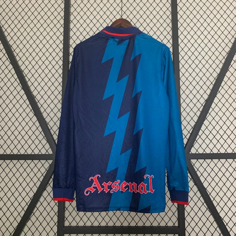 Arsenal 95-96 -2 manga larga imagen 2