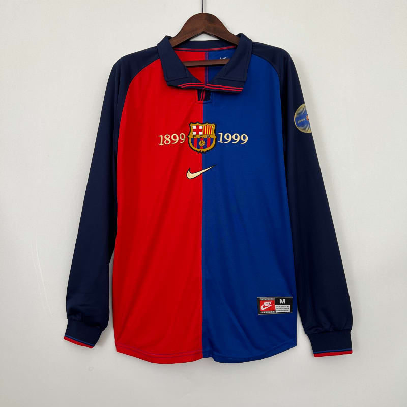 Barcelona 98-99 manga larga