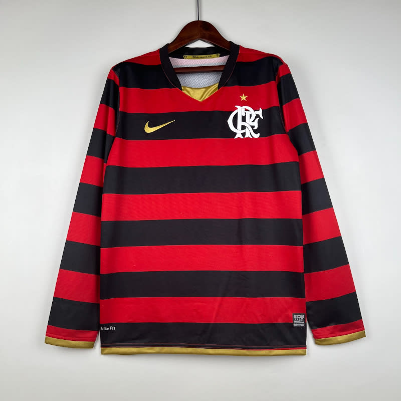 Flamengo 08-09 manga larga