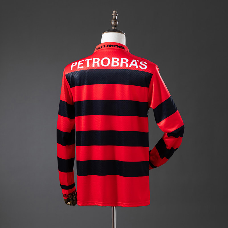 Flamengo 94-95 manga larga imagen 2