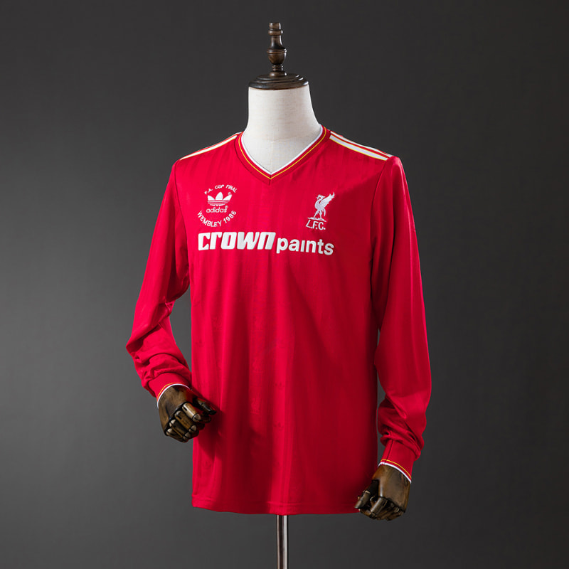 Liverpool 86-87 manga larga