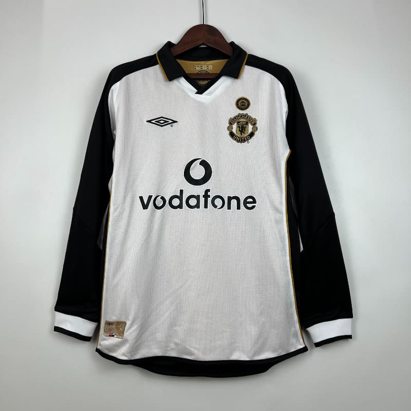 Manchester United 01-02 manga larga