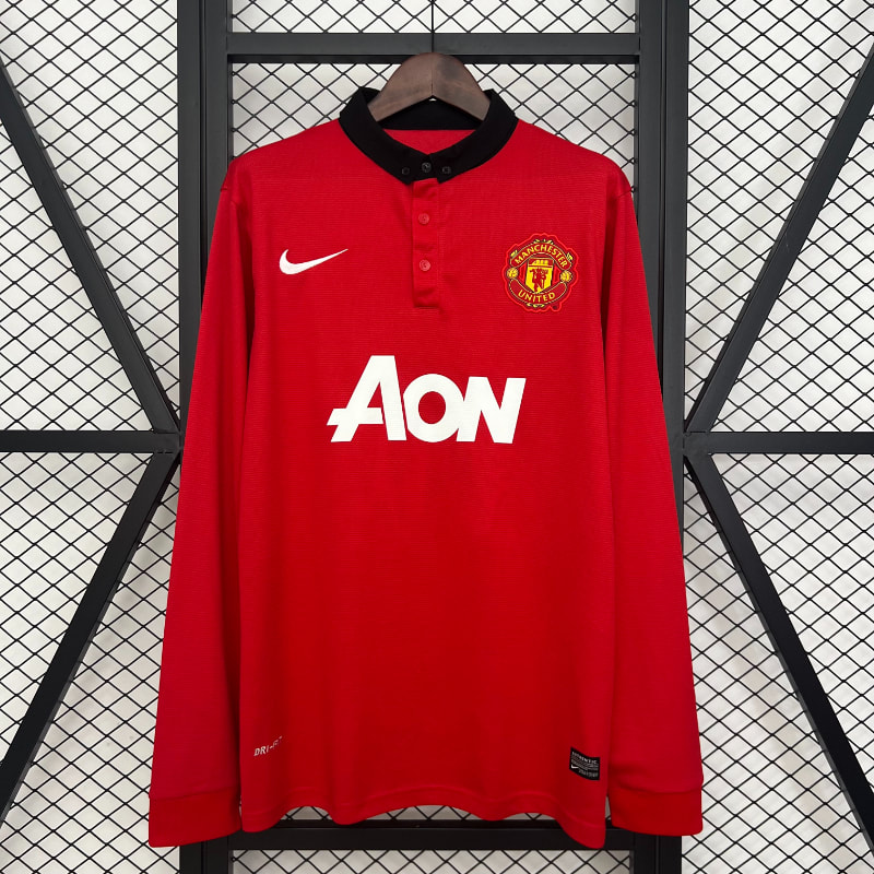 Manchester United 13-14 manga larga