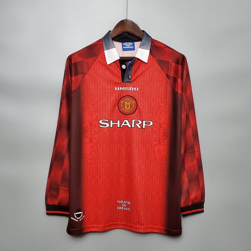 Manchester United 1996 -1 manga larga