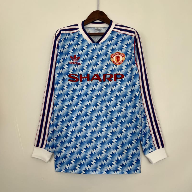Manchester United 90-92 -2 manga larga