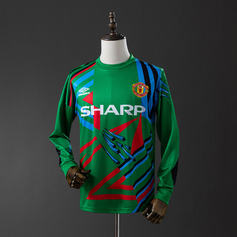 Manchester United 92-94 manga larga imagen 5