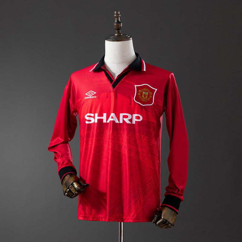 Manchester United 94-96 manga larga