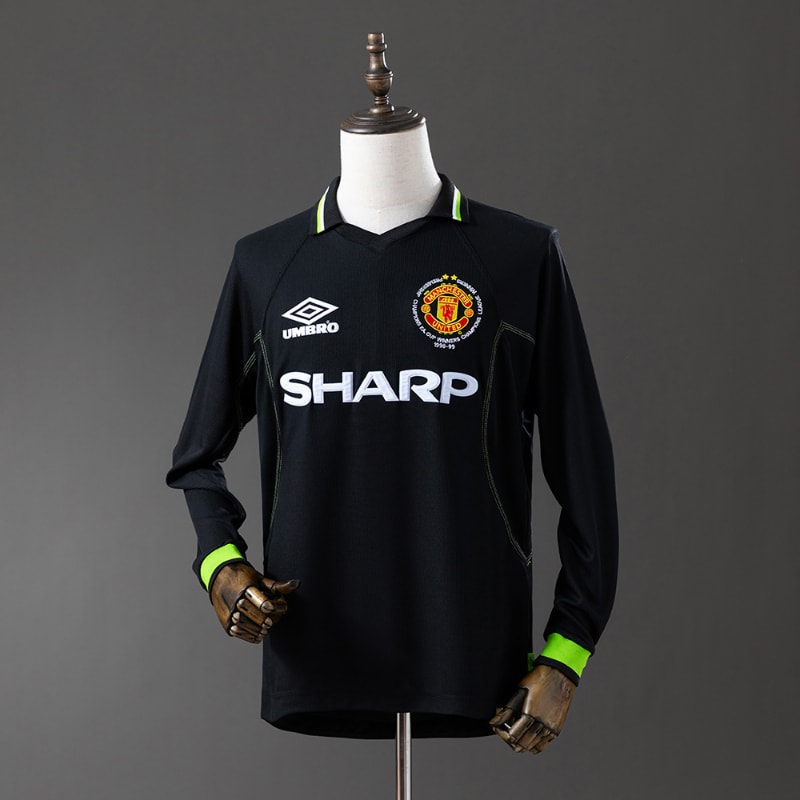 Manchester United 98-99 -2 manga larga imagen 5