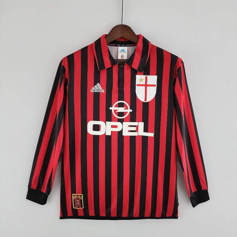 Milan 99-00 manga larga