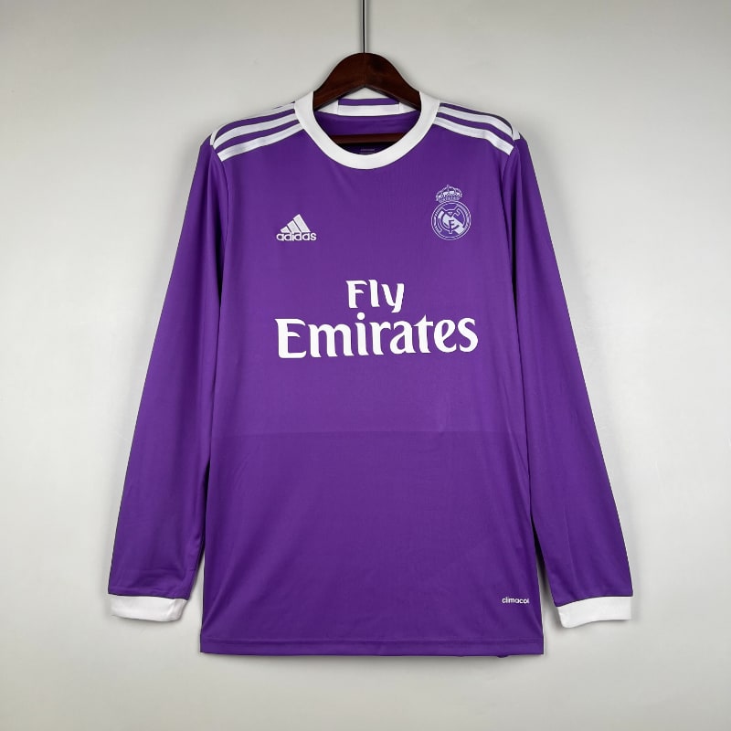 Real Madrid 17-18 -2 manga larga imagen 3