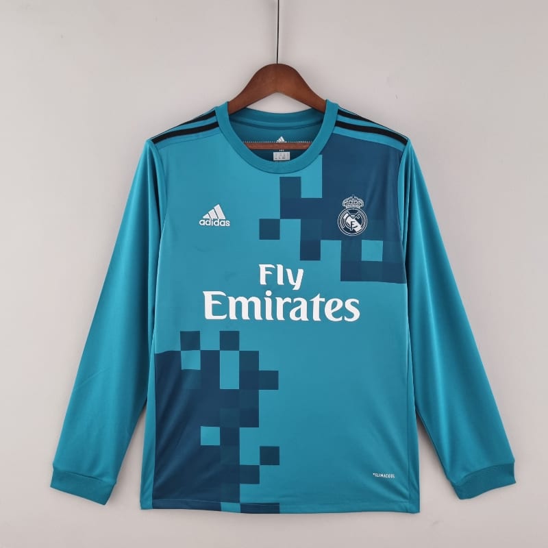Real Madrid 17-18 -3 manga larga