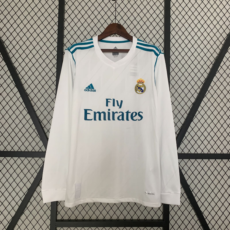 Real Madrid 17-18 manga larga