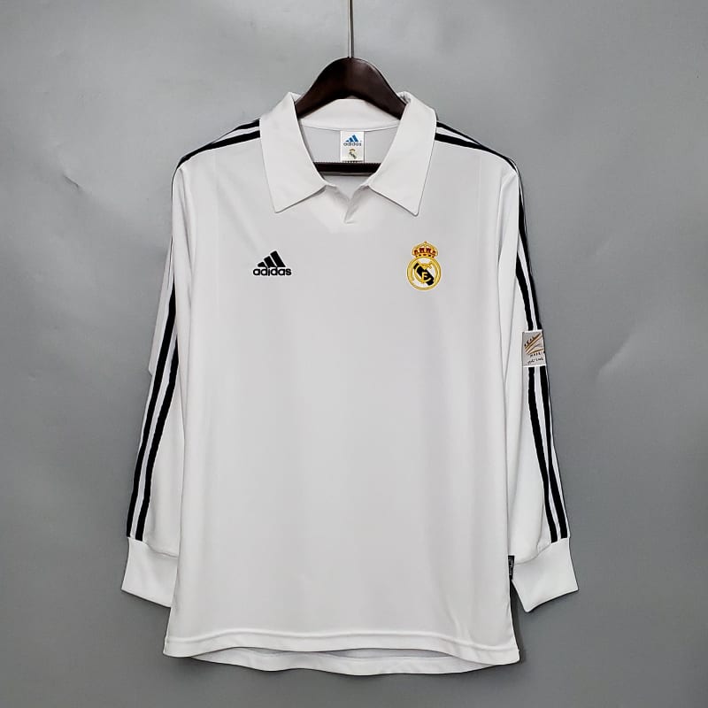Real Madrid 2002 manga larga