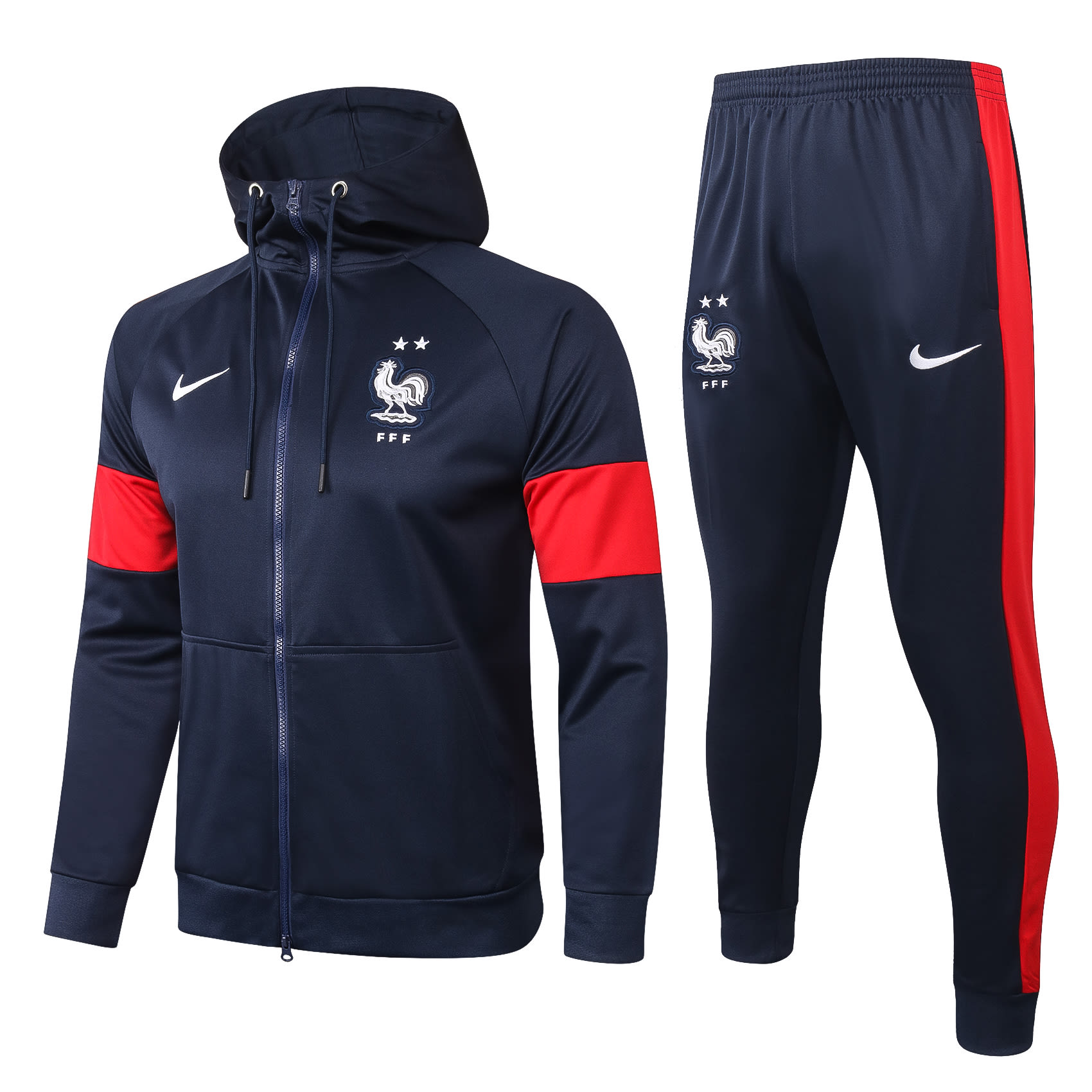 Chaqueta capucha Francia 1