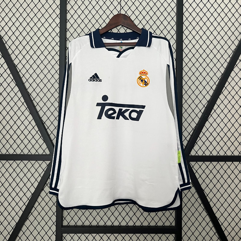 Real Madrid 00-01 manga larga