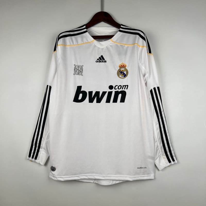 Real Madrid 09-10 manga larga