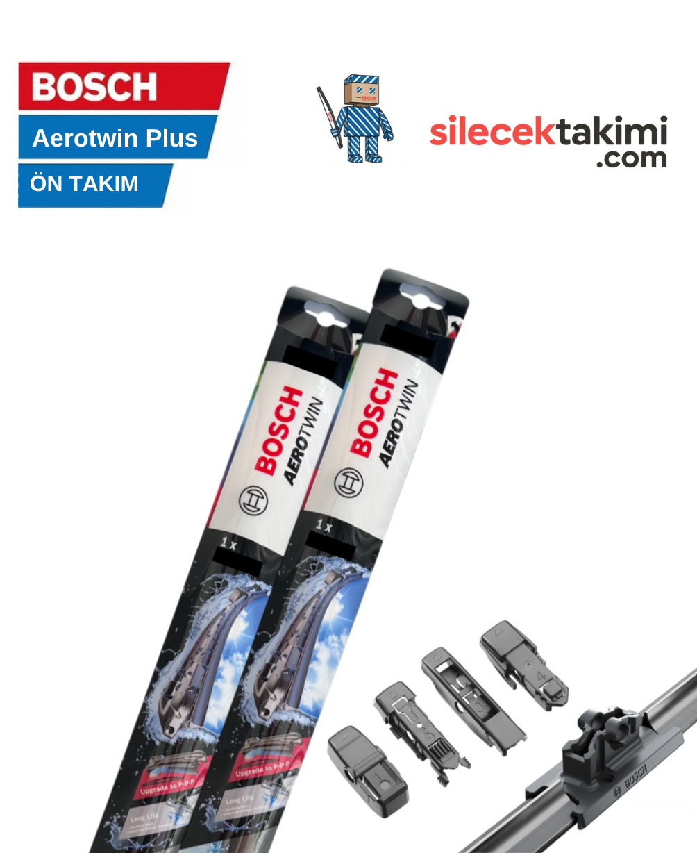 Bmw F13 Silecek Takımı 2017 Model (6 Serisi) Ön Bosch Aerotwin Plus