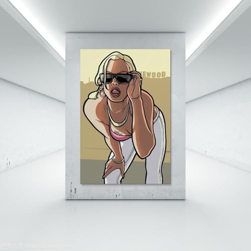 Vue 7 de Huerwjrbj Poster Gta San