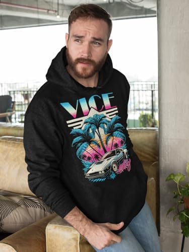 Vue 2 de Sweat Capuche Vice