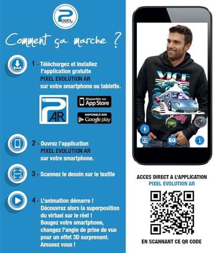 Vue 3 de Sweat Capuche Vice