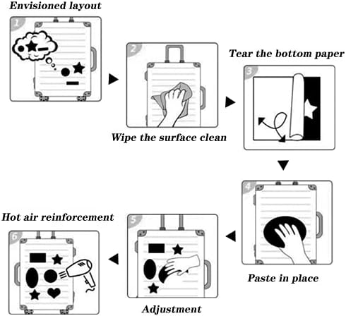 Vue 3 de Pcs Graffiti Autocollants Etanches