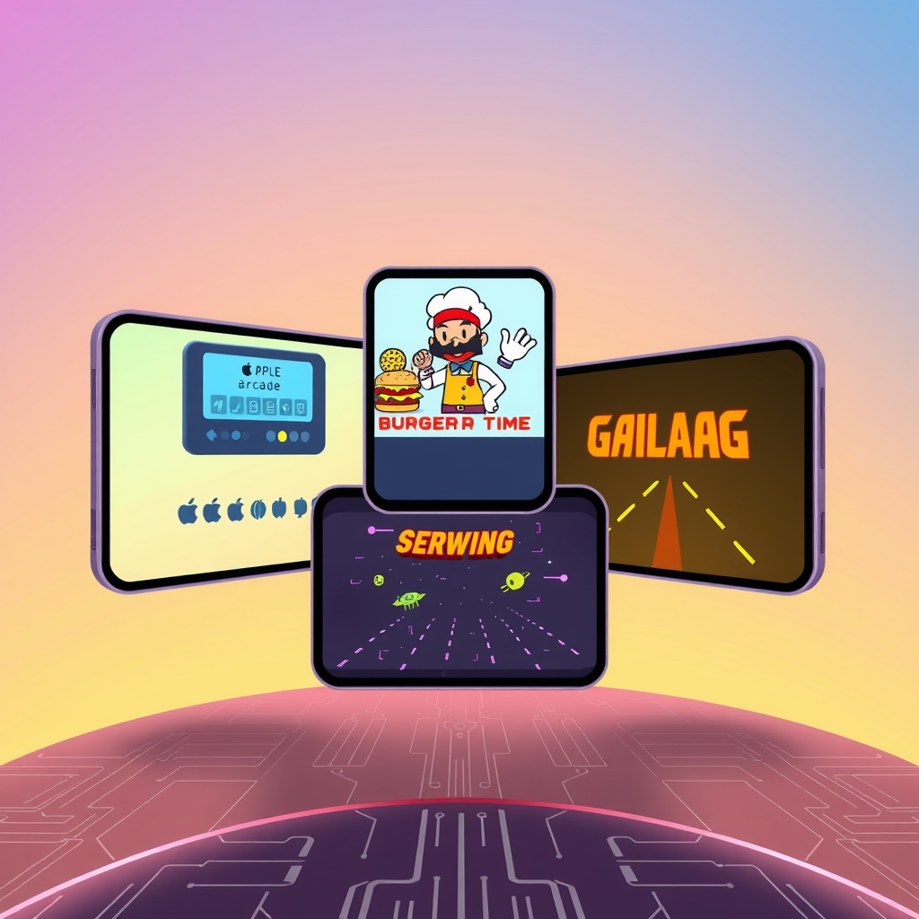 Arcade Games Online and the Legacy of Best Apple Arcade Games – Why Burger Time Arcade Game Still Matters in the Era of Galaga Arcade Game