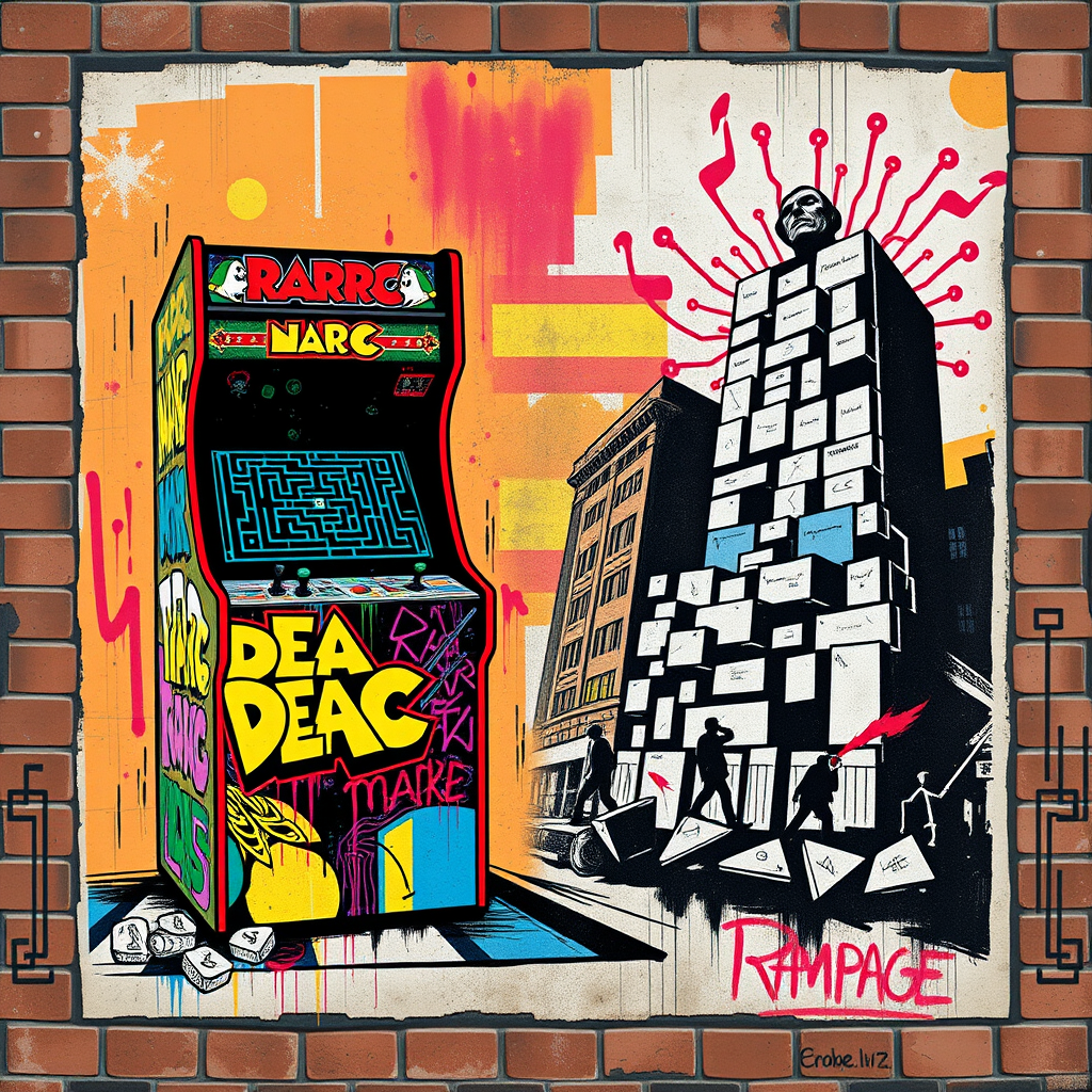 Narc Arcade Game and the Legacy of Pac Man Arcade Game Machine – Why Rampage Arcade Game Still Matters in the Era of Spanish Arcade Games