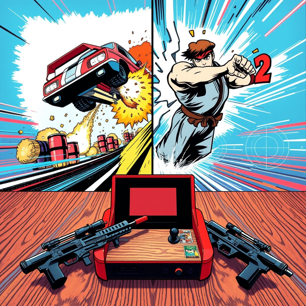 Spy Hunter Arcade Game and the Legacy of Street Fighter 2 Arcade Game – Why Tabletop Arcade Games Still Matters in the Era of Time Crisis Arcade Game