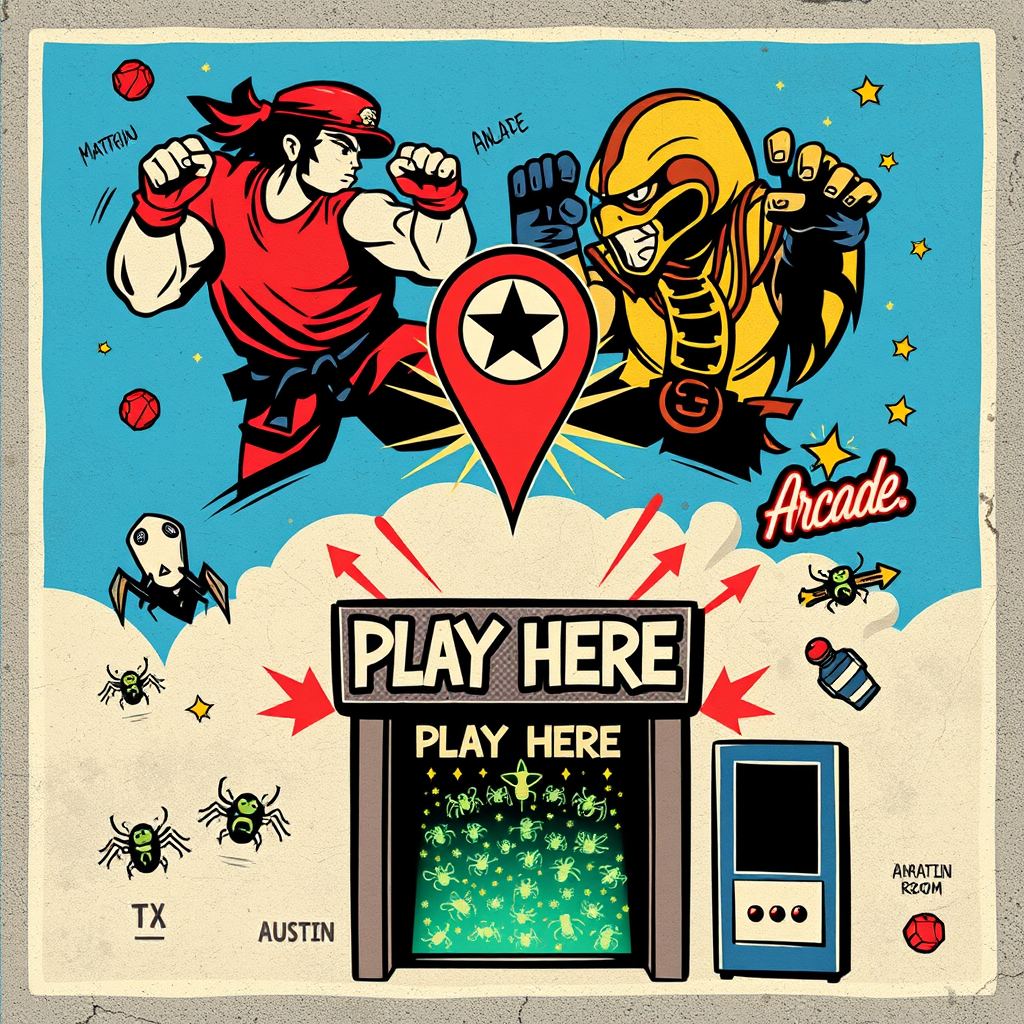 Arcade Fighting Games and the Legacy of Arcade Game Galaga – Why Arcade Game Room Near Me Still Matters in the Era of Arcade Games Austin Texas