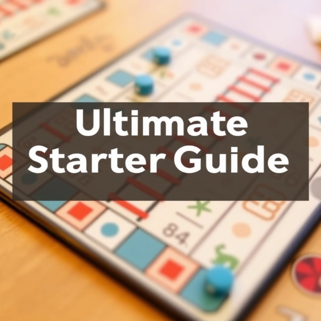 Ultimate Starter Guide to Shoots and ladders board game with Shoots and ladders game board / Shoots and ladders game directions