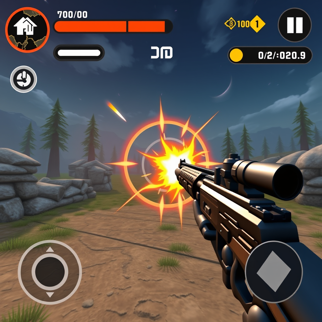 Level Up Fast in Ball shooting game Using Black rock shooter the game + Deer shooting games
