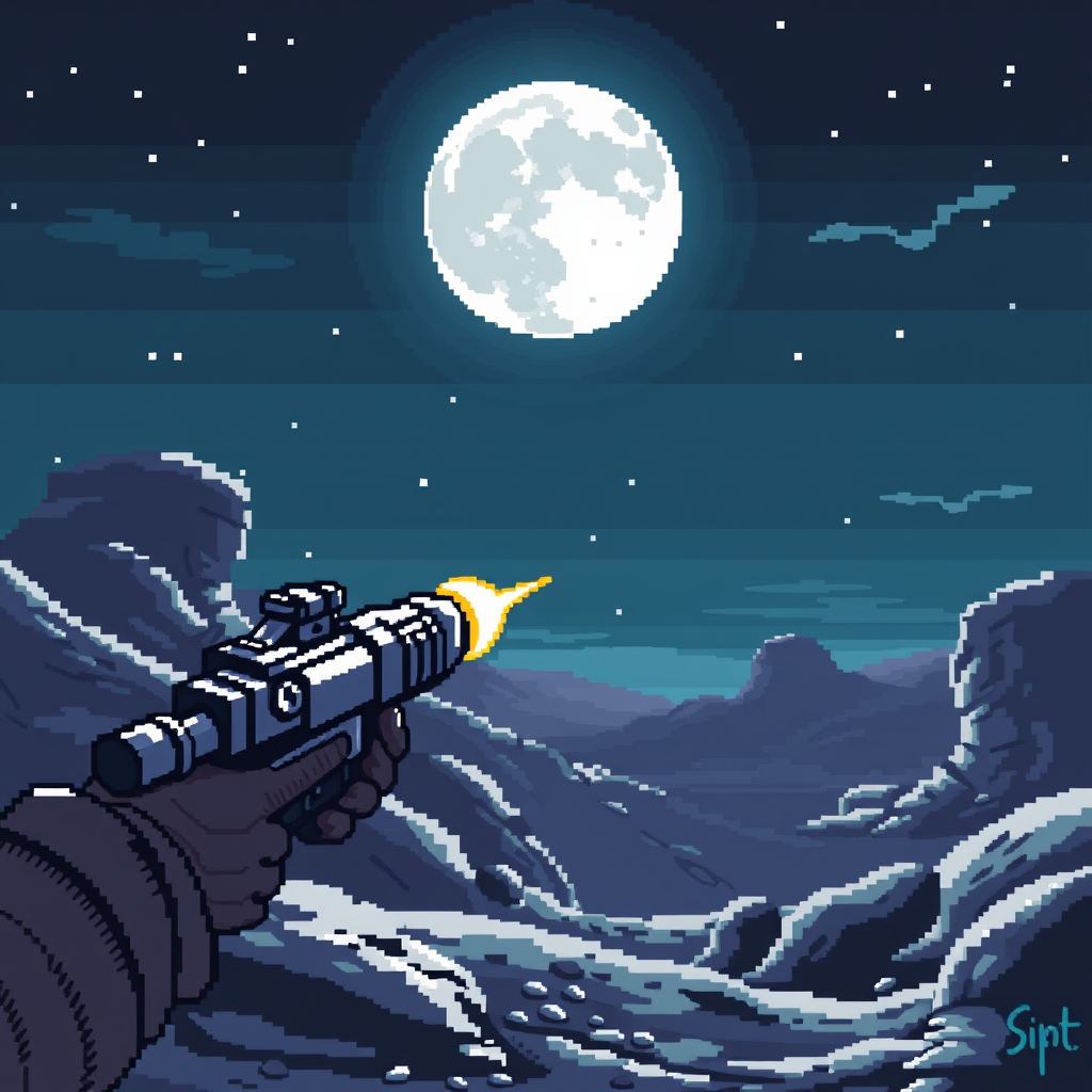 Ultimate Starter Guide to Game shoot the moon with Gun games shooting games / Pixel shooting games