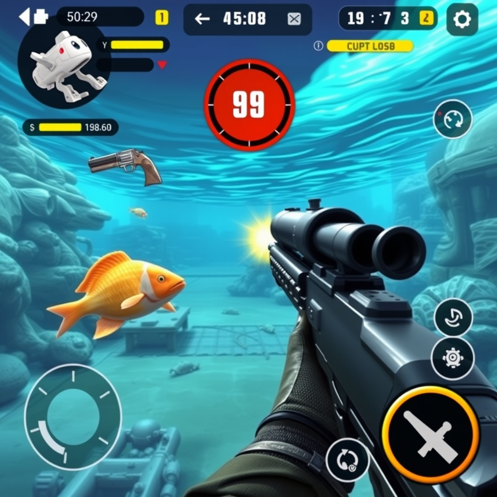 Level Up Fast in First player shooter games Using First shooter games + Fish shooting game real money