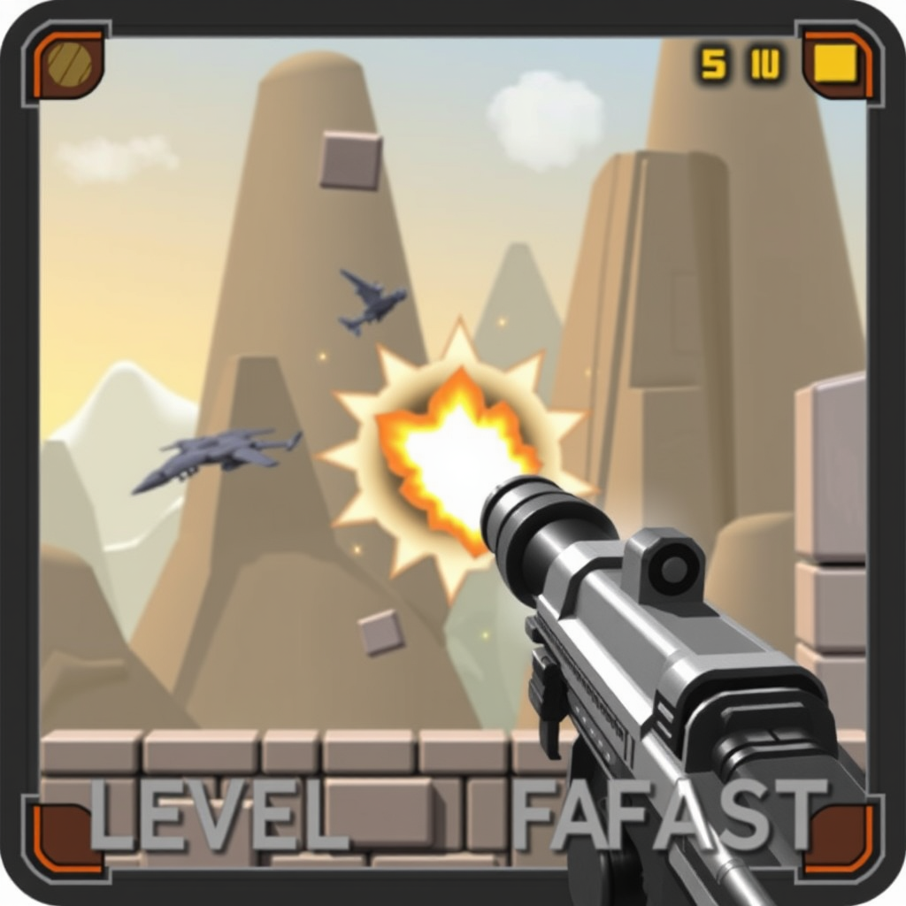 Level Up Fast in 2011 puzzle shooter game Using 3d shooter games + A shooting game