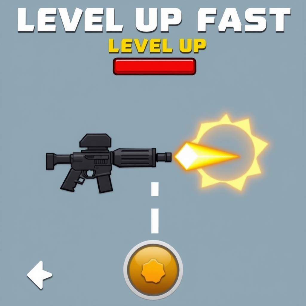 Level Up Fast in Toy shooter game Using Two player games shooting games + Typing shooting game