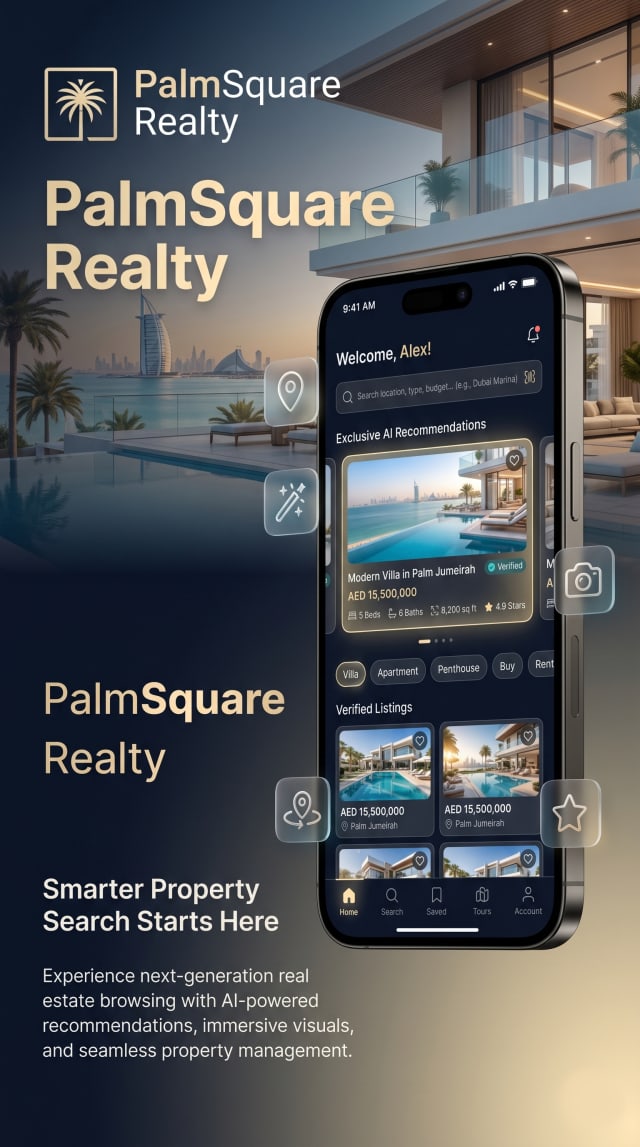 PalmSquare Realty: Smarter Property Search Starts Here