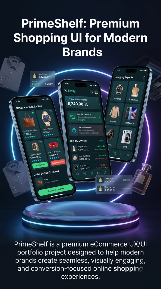 PrimeShelf: Premium Shopping UI for Modern Brands