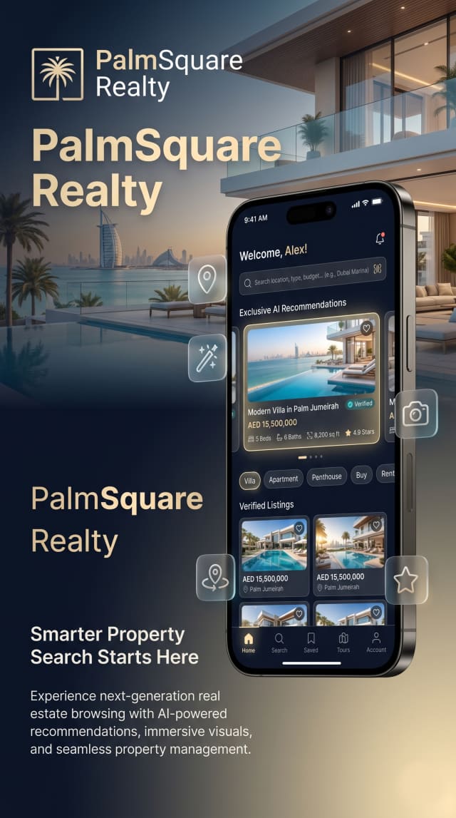 PalmSquare Realty: Smarter Property Search Starts Here