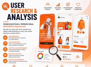 User Research & Analysis - Service Image