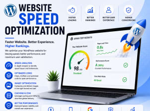 Website Speed Optimization - Service Image