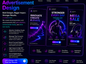 Poster & Advertisement Design - Service Image