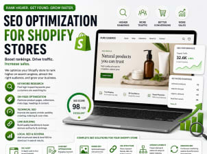 SEO optimization for Shopify stores - Service Image