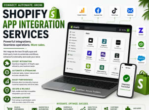 Shopify app integration services - Service Image