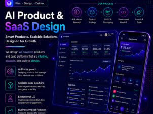 AI Product & SaaS Design - Service Image