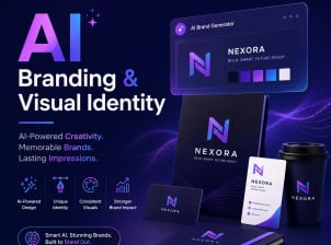 AI Branding & Visual Identity - Service Image