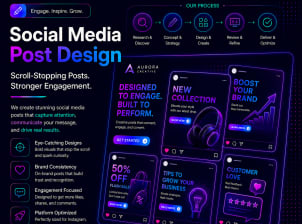 Social Media Post Design - Service Image