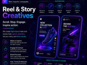 Reel & Story Creatives - Service Image
