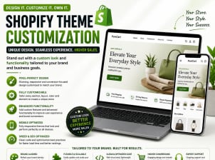 Shopify theme customization - Service Image