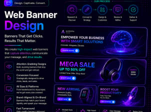 Web Banner Design - Service Image